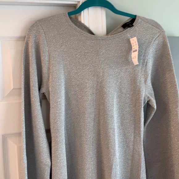 NWT J. Crew Lurex Twist Back Dress - Picture 7 of 15